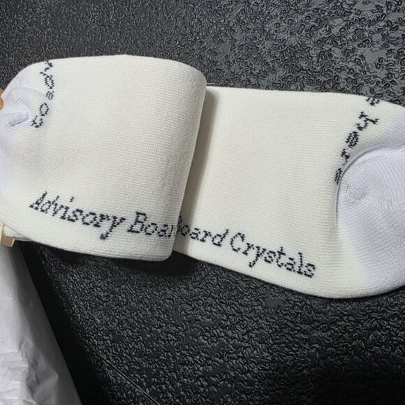 NWT Advisory Board Crystals Socks Selenite Sz M/L - Picture 5 of 6